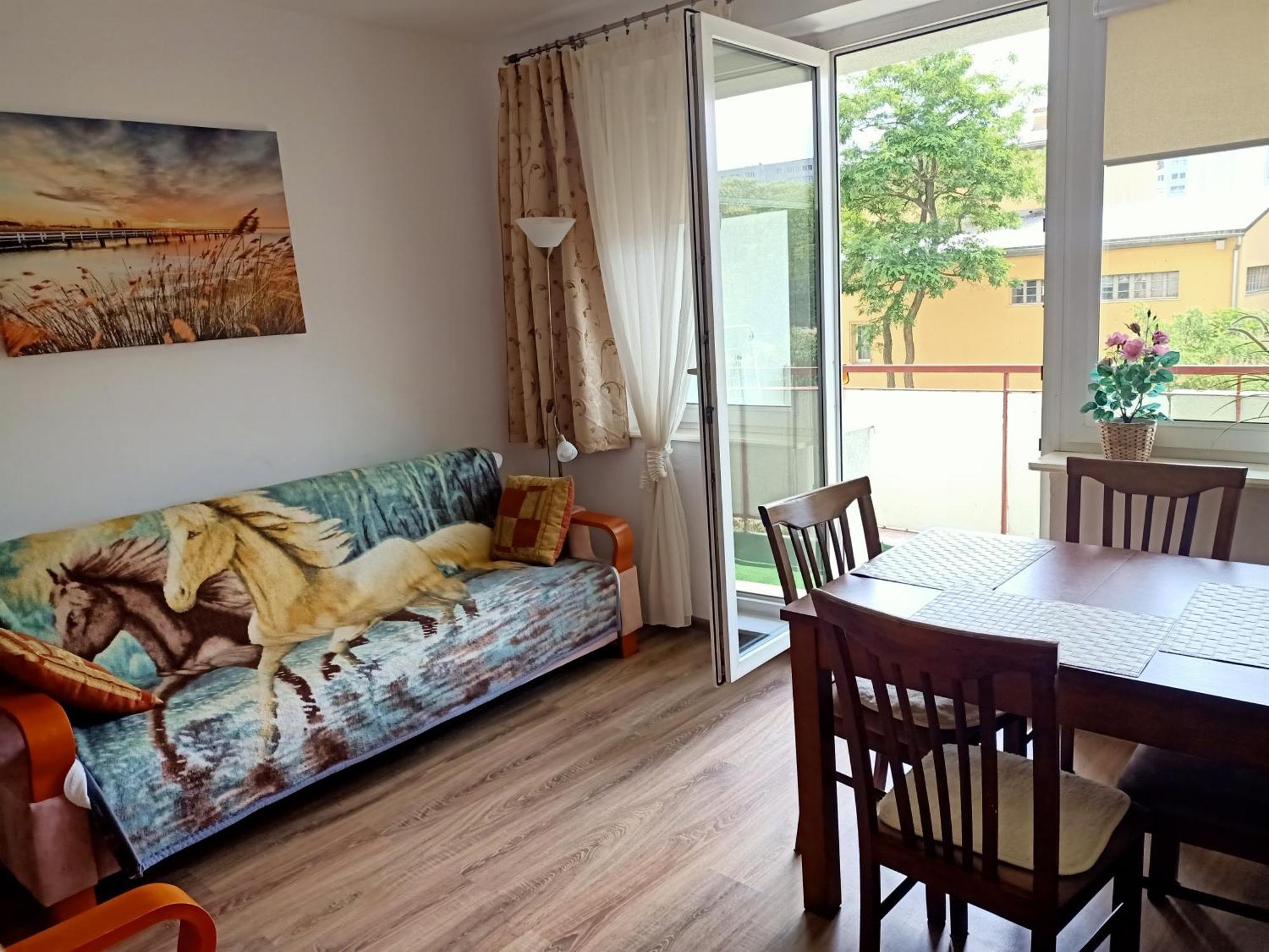 Ferienwohnung Gdynska Ergo Arena Danzig Exterior foto